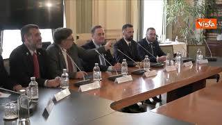 Piantedosi riceve il ministro degli Esteri israeliano Katz