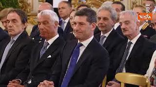 Anniversario Polizia, Mattarella riceve al Quirinale rappresentanza del Corpo