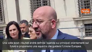 Michel: "Un ruolo per Draghi in Europa? Si vedrà dopo le europee"