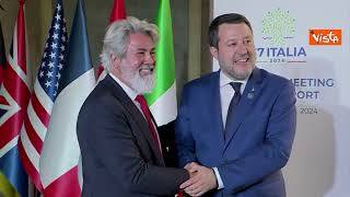 G7, scambio di battute tra Salvini e l'omologo canadese: Ha comprato un'Alfa Romeo