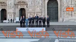 Salvini mostra il Duomo di Milano alle delegazioni del G7