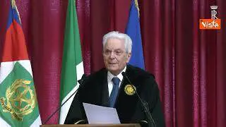 Mattarella: Università libere, anche nel dissenso al potere