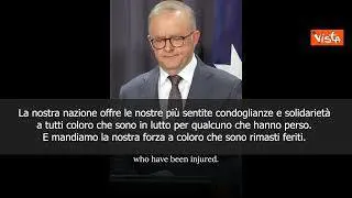 Premier australiano Albanese: Attacco a Sidney atto di orribile violenza