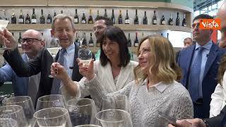 Il Brindisi di Meloni al Vinitaly