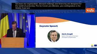 Draghi: "Proporrò un cambiamento radicale per l'Unione Europea"