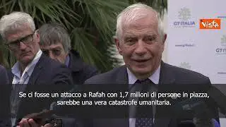 Borrell: appello a Israele di non attaccare Rafah chiaro, sia da Biden sia dall'Ue