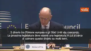 Letta: Divario su molti temi tra Usa e Ue sta crescendo, bisogna colmarlo