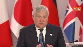 Tajani: Se Ucraina perde, Putin non si siederà mai a tavolo di pace