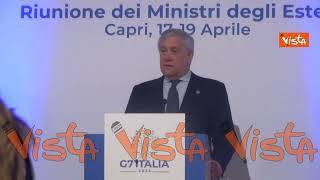 Medio Oriente, Tajani: G7 non farà da spettatore