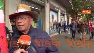 Cgil e Uil scendono in piazza a Roma, le voci dei manifestanti: "Il Governo deve fare molto di più"