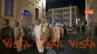 Natale di Roma, il gruppo storico romano rende omaggio alla città con la benedictio urbi