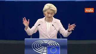 Von der Leyen: "L'Ue ha superato l'inferno e l'acqua alta"