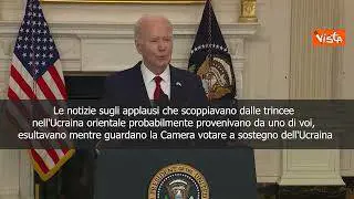 Biden: Invieremo all'Ucraina forniture di cui ha bisogno