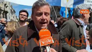 25 aprile, Calenda: "Anche brigata ebraica e chi non è di sinistra può manifestare"