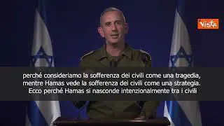 Esercito di Israele: Nostre forze di difesa operano secondo il diritto internazionale - SOTTOTITOLI