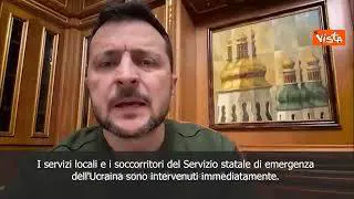 Attacco russo a Odessa, Zelensky: Ci sono vittime, condoglianze alle famiglie
