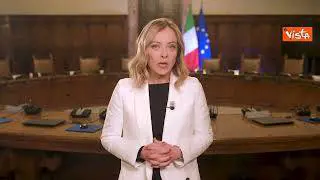 Meloni: "Da quando siamo al Governo numero di occupati è cresciuto"