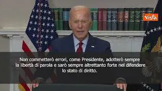Proteste in Università Usa, Biden: No alla violenza
