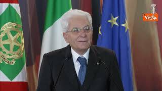 Mattarella: "Cinema grande opportunità per Italia, concorre al benessere del Paese"