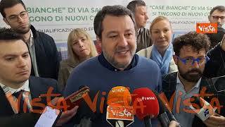 Salvini su arresto Toti: "Si faccia chiarezza, anch'io per sbarchi rischio la galera"