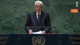 Mattarella all'Onu: "Occorre rafforzare le Nazioni Uniite di fronte alle spinte vetero-nazionaliste"