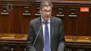 Giorgetti: "Confermiamo riduzione del cuneo fiscale per redditi medio-bassi"