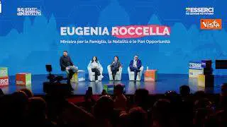 Roccella contestata agli Stati Generali della Natalità, fischi e cori "Vergogna"