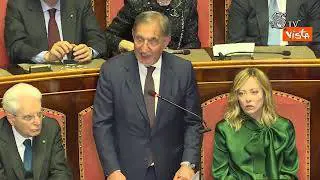 La Russa: "Desecretare atti commissioni inchiesta su terrorismo, verità obbligo morale"