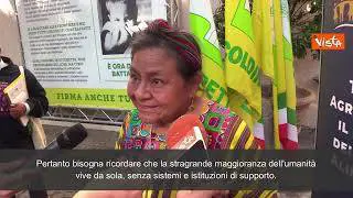 Menchù (premio Nobel): "Ingiusto che l'umanità non sappia chi controlla l'alimentazione nel mondo"