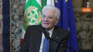 Mattarella: Mi piacerebbe saper recitare, ma non lo so fare