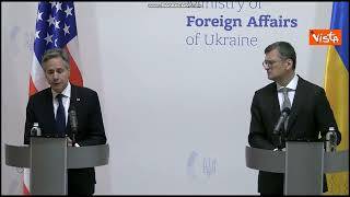 Blinken: "Altri due miliardi di aiuti per l'Ucraina"