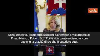 Attentato Robert Fico, la Presidente slovacca: Attacco alla democrazia