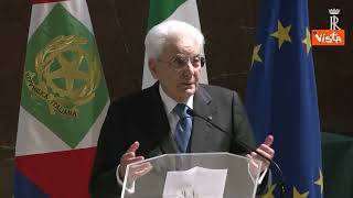 Mattarella: "Serve il cessate il fuoco immediato a Gaza"