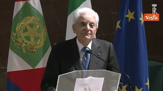 Mattarella all'Università Sapienza: "La pace passa dal dialogo"