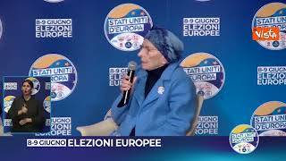 Europee, Bonino: "Ciascun Paese europeo da solo non va da nessuna parte, nemmeno la Germania"