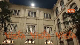 Il cortile di Montecitorio appena restaurato aperto al pubblico per la notte dei Musei
