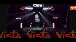 ‘La mujer che ha cambiato la politica italiana’ - ovazione per Giorgia Meloni a Festa Vox a Madrid