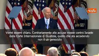 Biden: "Quanto avviene a Gaza non è genocidio"