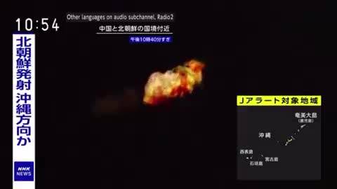 Un'esplosione in cielo: cosa succede tra Corea del Nord e Giappone