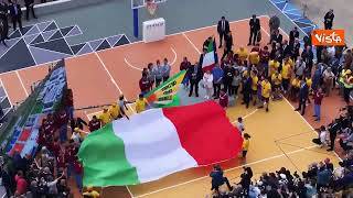 Inaugurazione centro sportivo di Caivano, ecco le immagini dall'alto