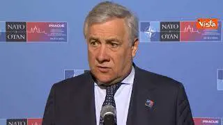Tajani: "Posizione italiana su armi all'Ucraina è chiara"