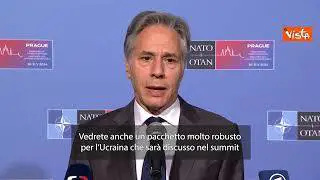 Blinken: "Pronto pacchetto molto robusto per l'Ucraina"