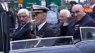 Festa della Repubblica, Mattarella e Crosetto a bordo della storica Lancia Flaminia