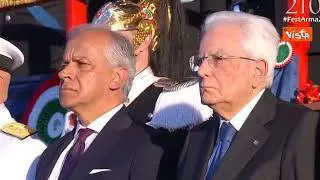 210 anni dei Carabinieri, la cerimonia a Roma con Mattarella