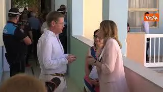 Elezioni europee, il voto della presidente del Parlamento Ue Metsola a Malta