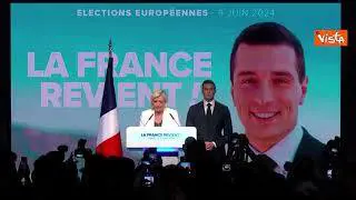 Le Pen: "Pronti ad andare al potere"