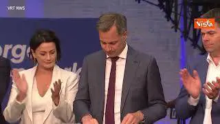 Europee in Belgio, De Croo si dimette e si commuove