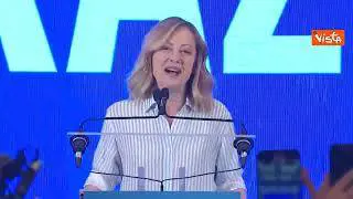 Europee, Meloni: "Questa notte è più bella di quella di due anni fa"
