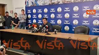 Salvini: "Ci davano per morti, ma siamo vivi e vivaci"