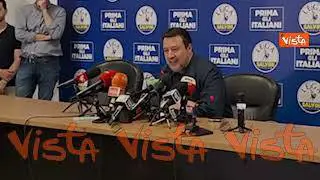 Salvini: "Ci davano per morti, ma siamo vivi e vivaci"